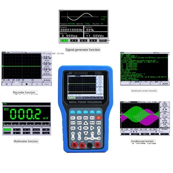 

Handheld storage oscilloscope function signal generator universal representation wave table serial port center JDS3072E