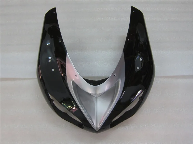 4 бесплатных подарка Лидер продаж ABS полный обтекатель комплект подходит для Kawasaki Ninja ZX-10R ZX10R 2006 2007 06 07 обтекатели комплект черный серебристый