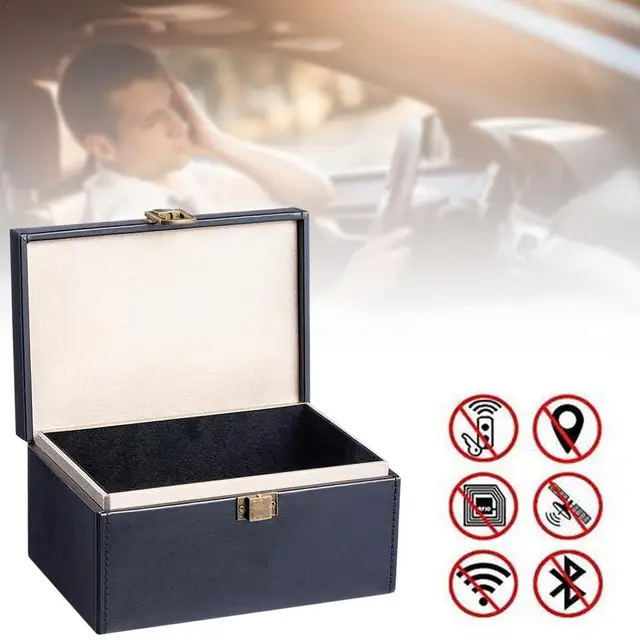 Anti Diebstahl Faraday Box RFID Faraday Schlüssel Fob Protector  Strahlung-beweis Handy Box Auto Keyless Signal Blocker Sicherheit neue -  AliExpress