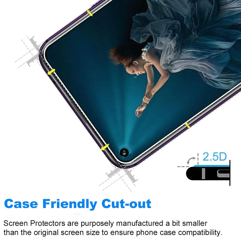 2 шт honor 20 защитное стекло на honor 20 pro 20lite световое защитное стекло очки на honer honor 20 s view 20 vision 20 защитная пленка