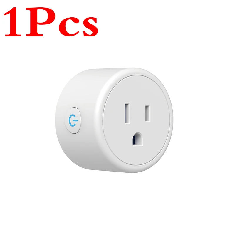 1Pcs 4 шт., 100-240 В, США, Wi-Fi, умная розетка с замером, версия wifi, умная розетка, работает с Amazon Alexa для IFTTT ForGoogle Home Alexa - Цвет: 1Pcs
