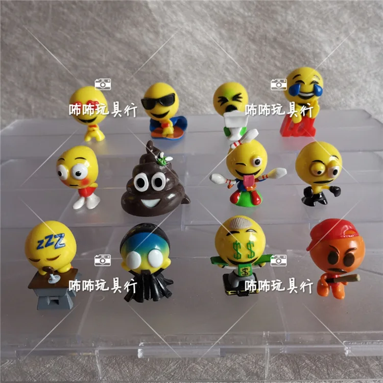 10 шт. emojiing выражение кукла мобильный телефон выражения DIY корма Рисунок Мини