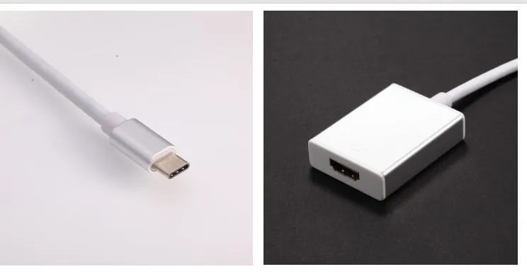 RIVOER type-C к HDMI USB 3,1 type-C к HDMI адаптер для MacBook к HDMI HD видео преобразования 2K