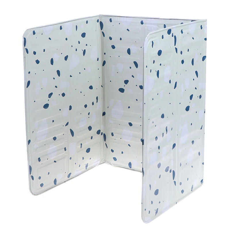 84x39cm Кактус печатная алюминиевая фольга масляный блок маслосъемная плита Кук анти-брызг масла перегородка теплоизоляция кухонная утварь - Цвет: 84x39cm