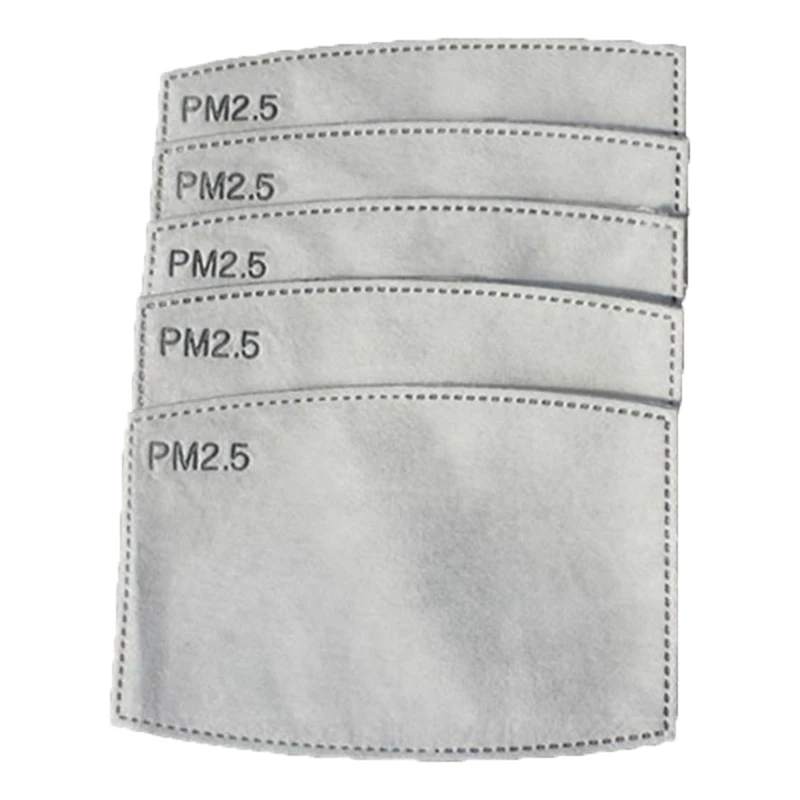 

160 PCS Face Mask Filters Breath Filters Adults Kids Activated Carbon Mask Pad