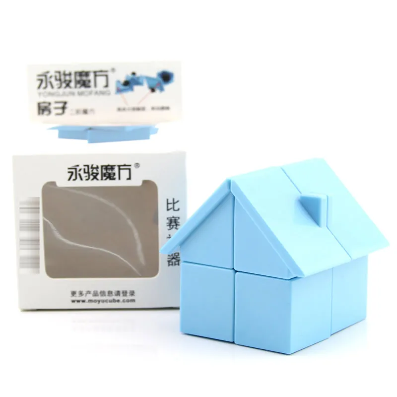 Оригинальный высококачественный YongJun House 2x2x2 волшебный куб YJ 2x2 скоростная