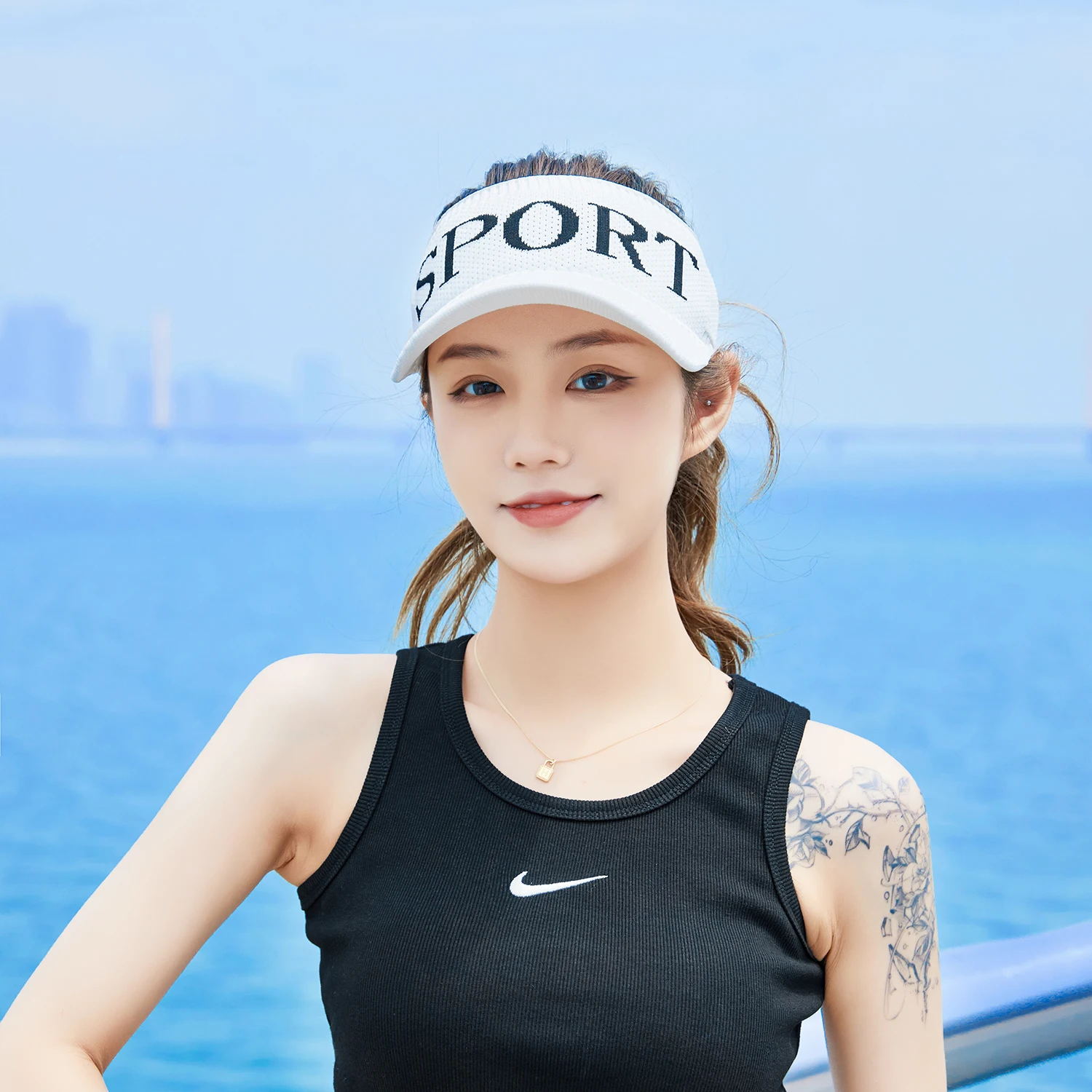 Sigishirsun Sombrero Con Visera Para Mujer Gorra Para Sol De Beisbol Deportiva Con Estampado De Letras Para Playa Sombreros De Sol Para Mujer Aliexpress