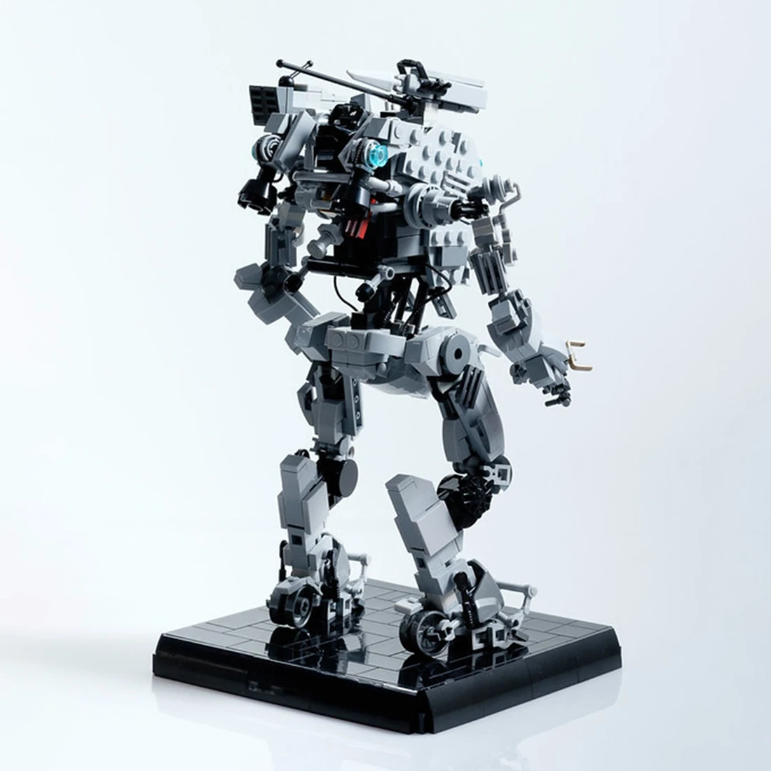 Стебель MOC Ronin армейская группа солдат Polaris Ranger Mecha кирпичи маленькие частицы строительные блоки Обучающие игрушки набор с Kinfe