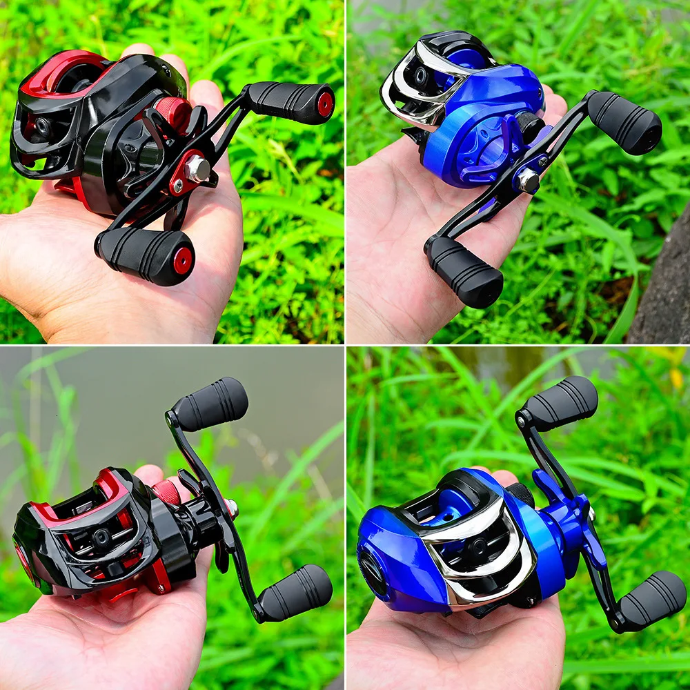 Рыболовная катушка Carretilha колесо 18+ 1 baitcasing катушка 7:1:1 Carretilha De Pesca Drag Carrete De Pesca Olta Makaralar casing Reel