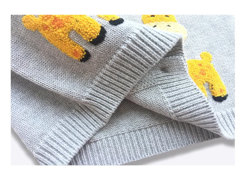 New Style Kids' Sweater Cotton Baby Sweater Europe And America 0-3-Year-Old Baby Clothes