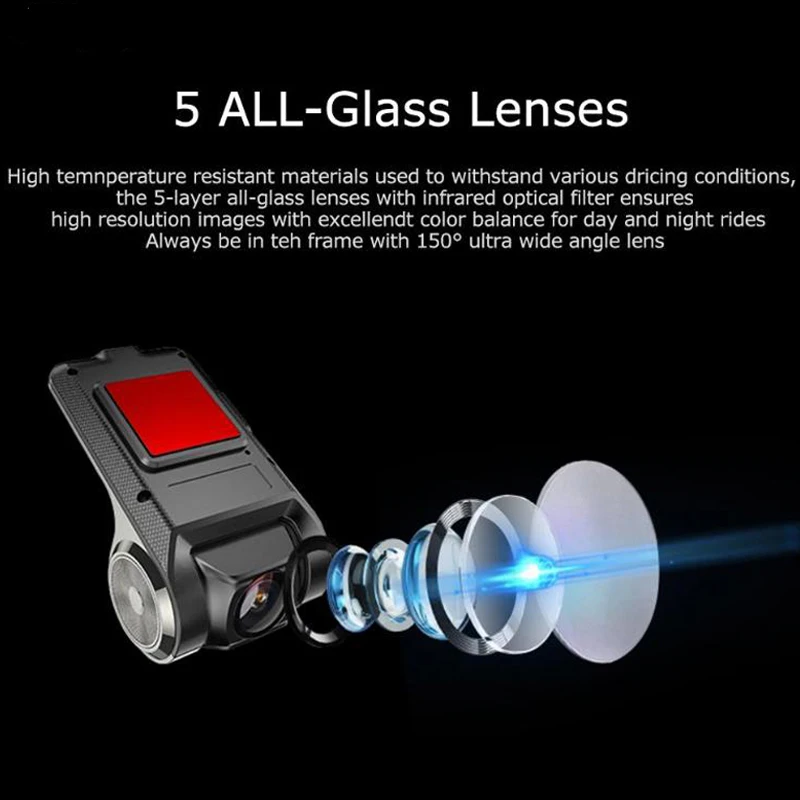 Tanie Beliewim Mini wideorejestrator samochodowy Auto Full HD 1080P kamera samochodowa cyfrowy rejestrator wideo kamera na deskę rozdzielczą z multimedialnym odtwarzaniem