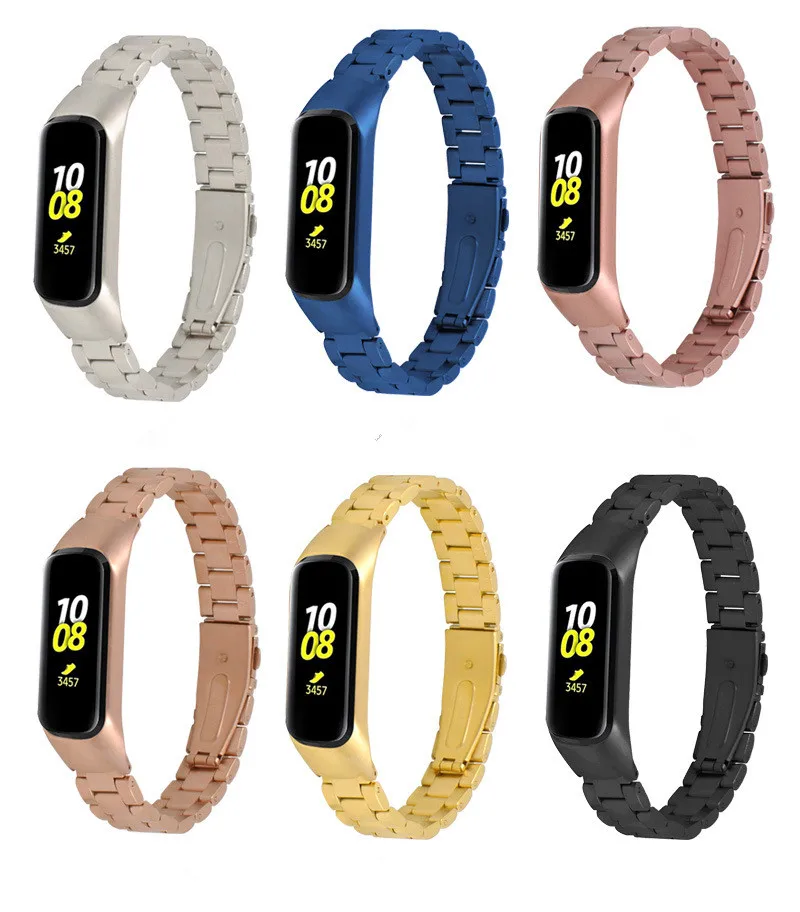 Умный Браслет COMLYO из нержавеющей стали для samsung galaxy fit-eR375 ремешок сменный ремешок для galaxy fit-e R375 часы