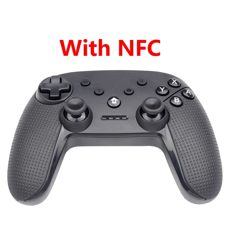 Bluetooth+ EDR беспроводной геймпад для nintendo Switch Pro геймпад Android PC для kingd переключатель контроллер Джойстик NFC опция - Цвет: NFC black