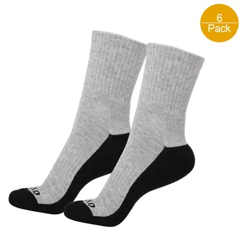 

6 Pairs Socks Sports Moisture Wicking Breathable Running Hiking Sock Winter Thicken Warm Stretchy Cotton Socks Outdoor