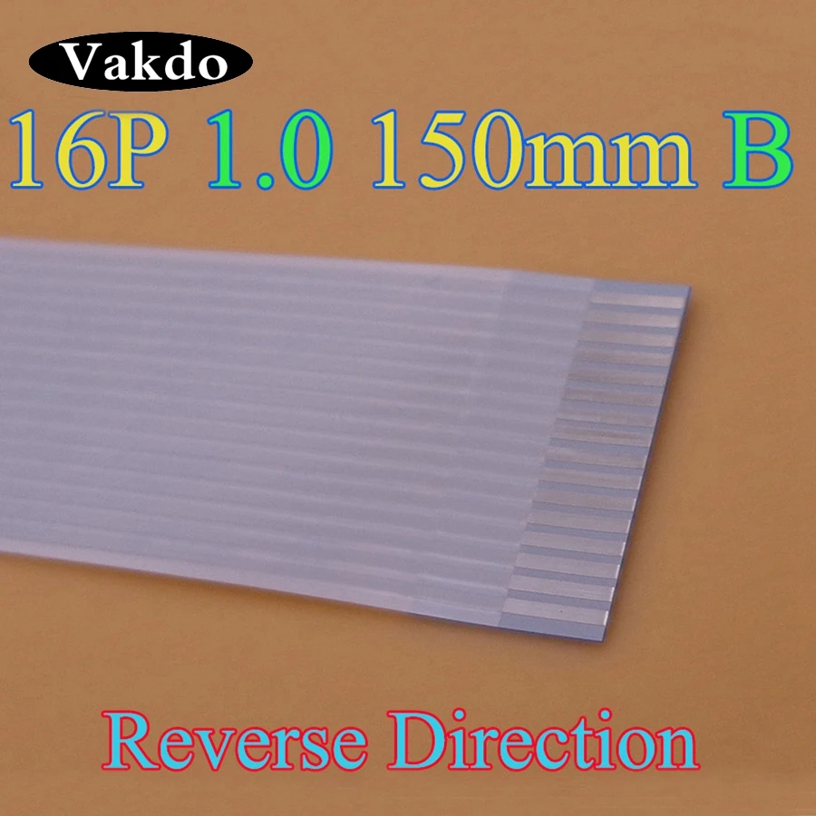 2 500 шт./лот AWM 20624 80C 60V VW 1 FFC FPC плоский гибкий кабель 0 мм Шаг 16 pin обратная длина 150 16pin