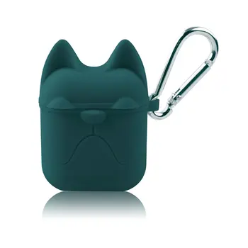 

Soft Silicone Case for Apple Airpods case Bluetooth Wireless Earphone Protective Cover Box for Air Pods Ear Pods Bag