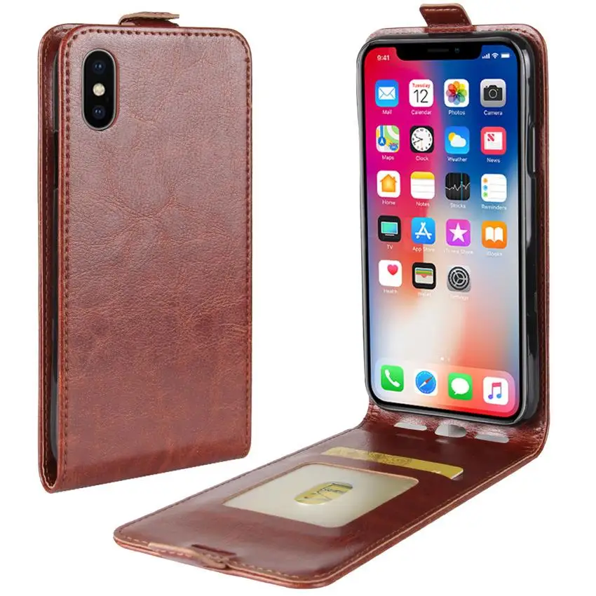 Brown2 Для DOOGEE N10 чехол откидная крышка Кожанный чехол Для DOOGEE N10 Вертикальная ВЕРТИКАЛЬ Чехол Для DOOGEE Y8 протектор экрана - Цвет: Brown2