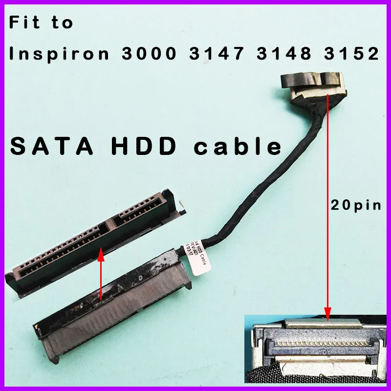 Новый оригинальный кабель для жесткого диска Dell Inspiron 11-3147 11 3000 3147 3148 3152 REDWOOD