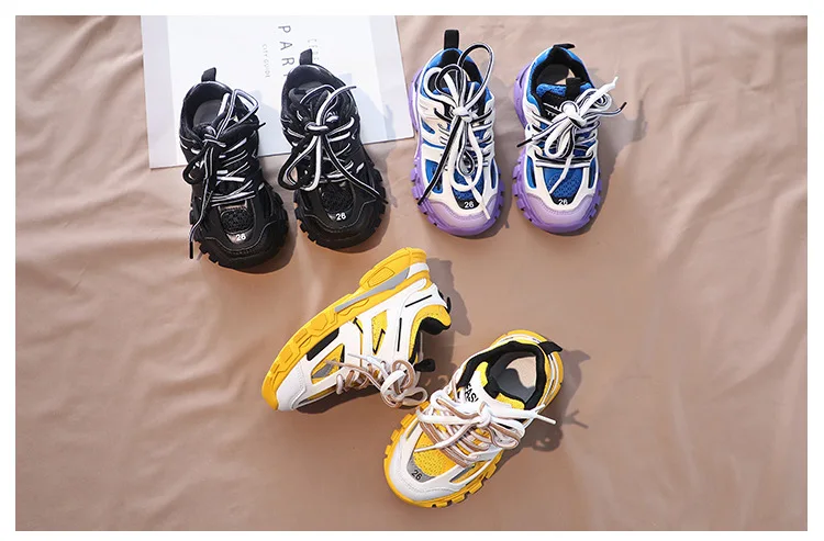 Обувь для девочек; детские кроссовки для мальчиков; коллекция года; Детские осенние кроссовки с резиновой подошвой; Повседневная обувь для детей; разноцветные кроссовки для девочек