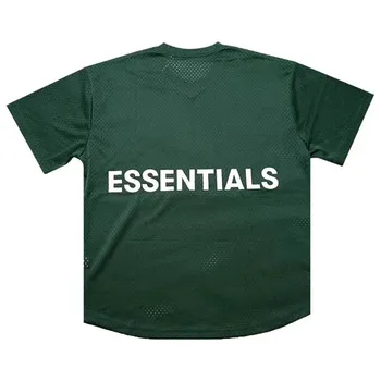 

Mesh Essentials Boxy FOG T Shirt Men Women Essentials T-shirts Top Tees tshirt men oversized t shirts