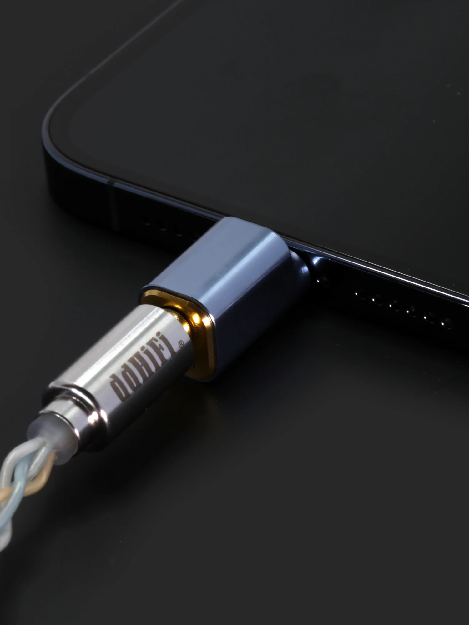 DD ddHiFi New Aluminum Alloy TC35i () Lightning to 3.5mm Jack AUX Male Headphone Adapter for iOS iPhone / iPad / iPod Touch
