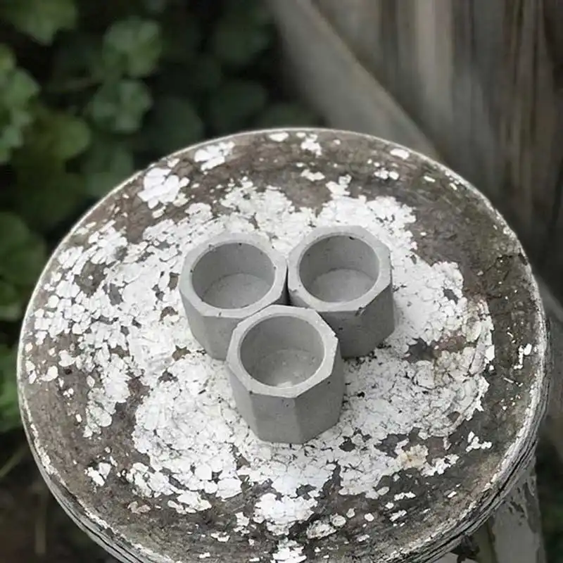 Kerzenformen Sukkulente Pflanzenvase Gips Zementformen Beton Tonform winnerruby Polygonale Pflanze Blumentopf Silikonformen Wachsgussform F/ür DIY Crafting Making