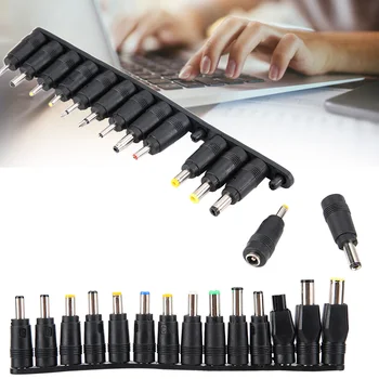 

28 Pcs Adapter Connector Universal Multifunctional Notebook Laptop Power Supply Charger Adapter Connectors Plug And Play