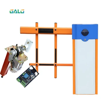 

2 Fences boom Arm Parking Barrier gate/automatic gate barrier system Automatic Fence / Telescopic Boom Barrier Gate for Car Park