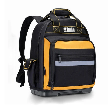 power tool bag Large Capacity Electrician Tool Backpack Multifunctional Maintenance Installation Portable Canvas Thick Wear-Resistant Backpack best tool chest