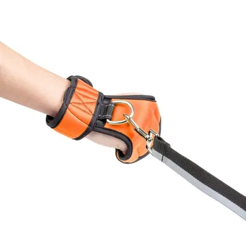 

Pet Dog Collar Harnesses Leash Gloves Hold Explosion Proof Dog Collar Bracers Traction Belt Running Comfortable And Breathable