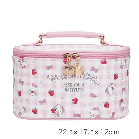 HELLO KITTY, косметичка, модная, многофункциональная, ПУ материал, для путешествий, для хранения, косметичка, для мужчин и женщин, портативная, водонепроницаемая сумка - Цвет: Style seven