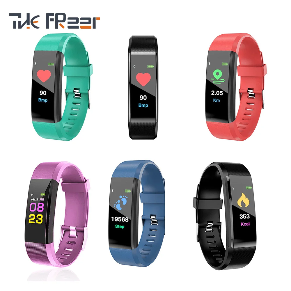 id115 plus color screen fitness tracker