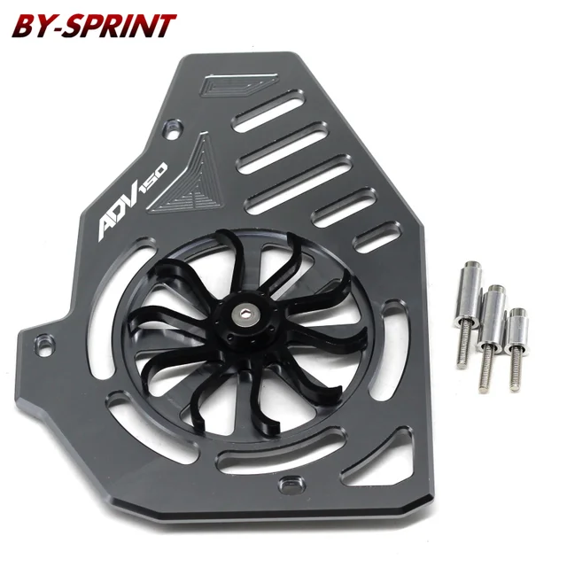 New Adv150 Rotate Fan Cover Radiator Cover Guard Wind Cover Motorcycle Cnc For Honda Adv 150 Adv150 2019 2020 With Logo Covers Ornamental Mouldings Aliexpress
