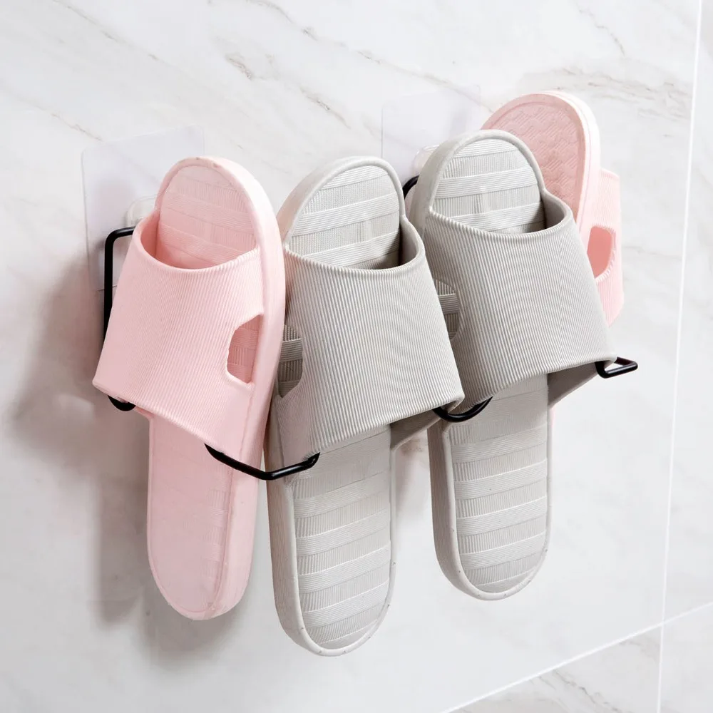 Для ванной с настенным креплением насадка для утюга сушилка полки креативные тапочки сушилка для хранения обуви держатель обуви Органайзер вешалка