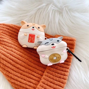 

Silicone Case Protective Cover for Airpods pro TWS Bluetooth Earphone soft Silicone Cover For Airpods Protective Cases