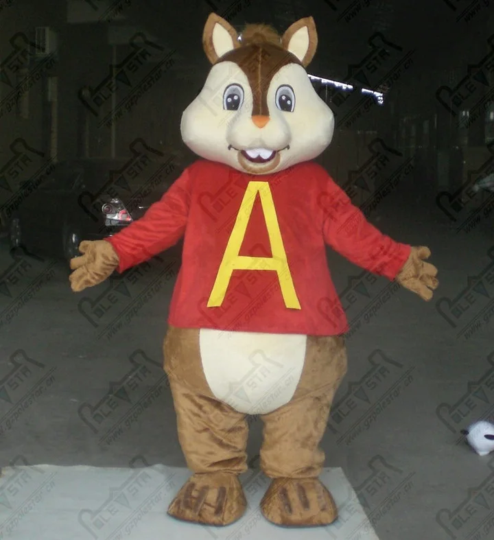 

custom different design alvin mascot costumes chipmunk costumes little squirrel