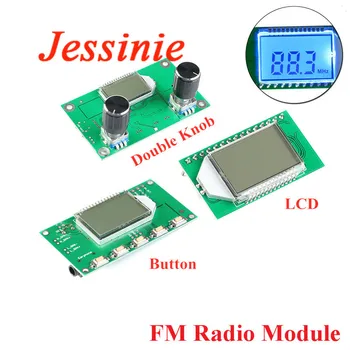 

FM Radio Module Receiver Module PLL LCD Stereo Digital FM Radio Wireless Stereo Board LCD Display Noise Reduction 87-108MHz