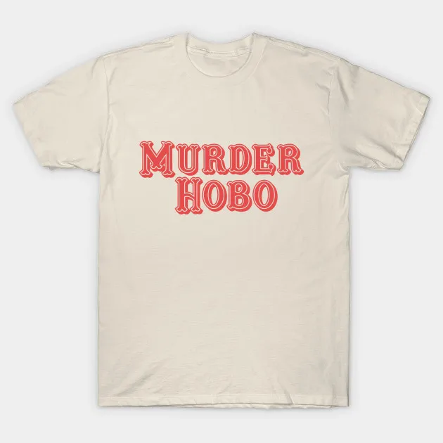 Мужская футболка Murder Hobo (красный) Футболка женская | одежда