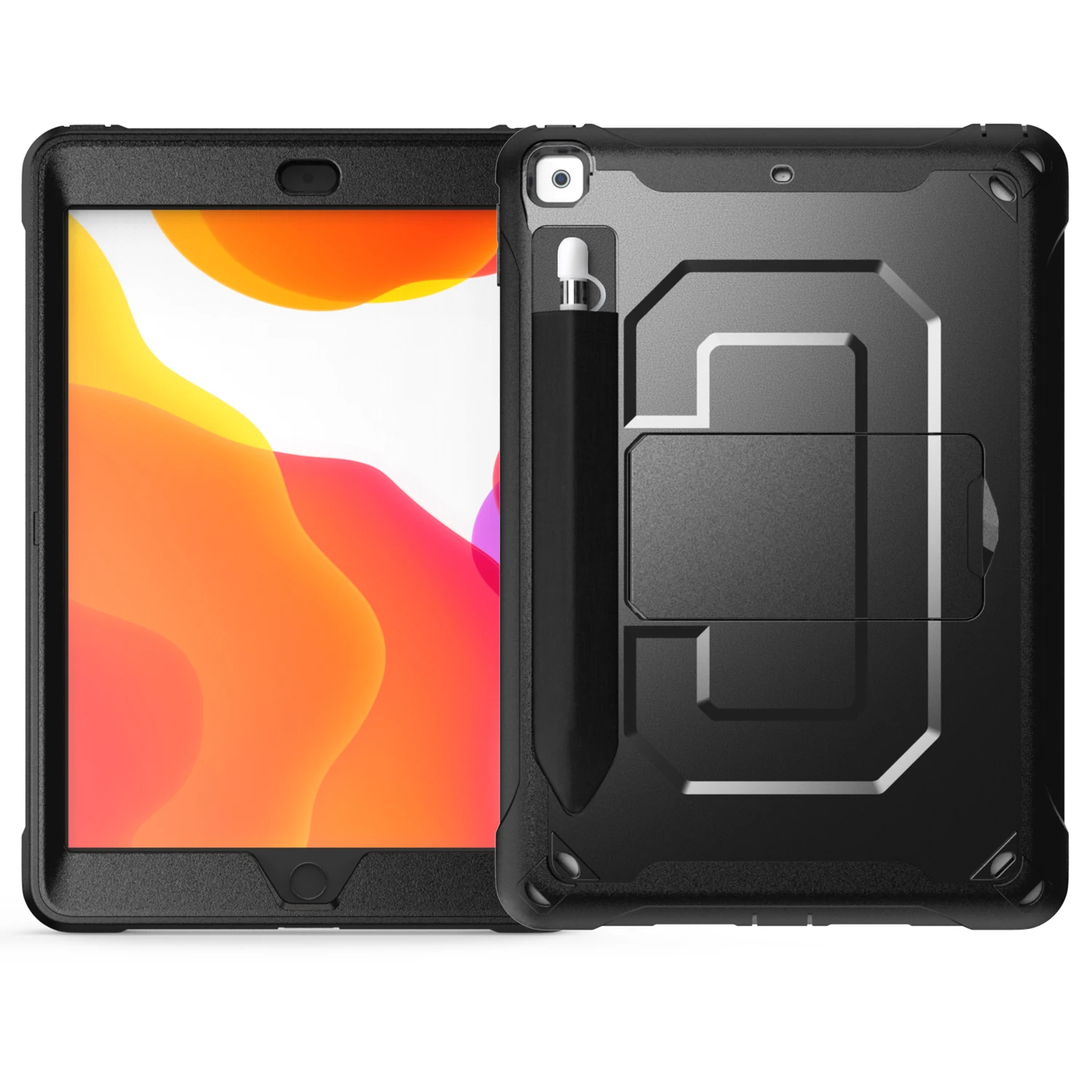 Есть слот для ручки для Apple ipad 10,2 чехол с открытыми плечами TPU кожа и жесткий PC оболочка на Apple ipad pro 10,2 дюймов