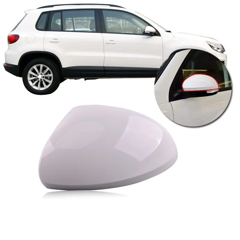 Крышка QX для VW SKODA Yeti 2011 - 2013 Tiguan Sharan 2010 2016 искусственная зеркальная крышка боковая