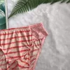 Sexy Mens Sissy Pouch Penis Panties Gay Underwear See Through Lingerie Striped Briefs Shorts Male Panties 2021 3