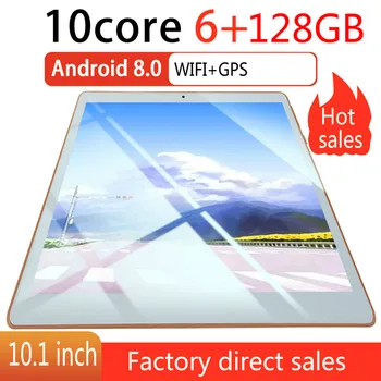 

10 Inches New Original Andriod Tablet 8.0 Dual SIM 4G Phone Tablet PC 6G+128G ROM Tablet GPS Phone Pad Tablet 10 Gift Tablet