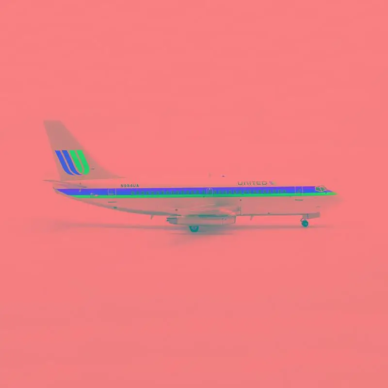 Inflight Юнайтед Боинг 737-200 N994UA 1/200 литье под давлением модель самолета