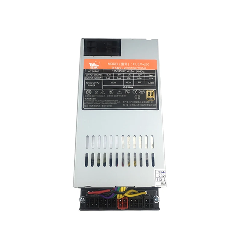 Mini Fonte de Alimentação Área de Trabalho de 550w 110v 220v Totalmente Modular Psu Flex 550ww Psu Active Pfc 500w Atx Flex Fontes de alimentação para PC - Imagem 2