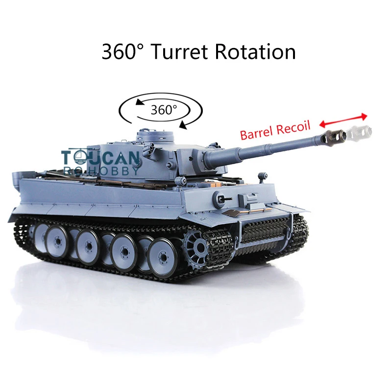 Henglong 1/16 TK 6 0 S поколение инфракрасный боевой пластик Тигр I RTR RC Танк 3818 Вт/360