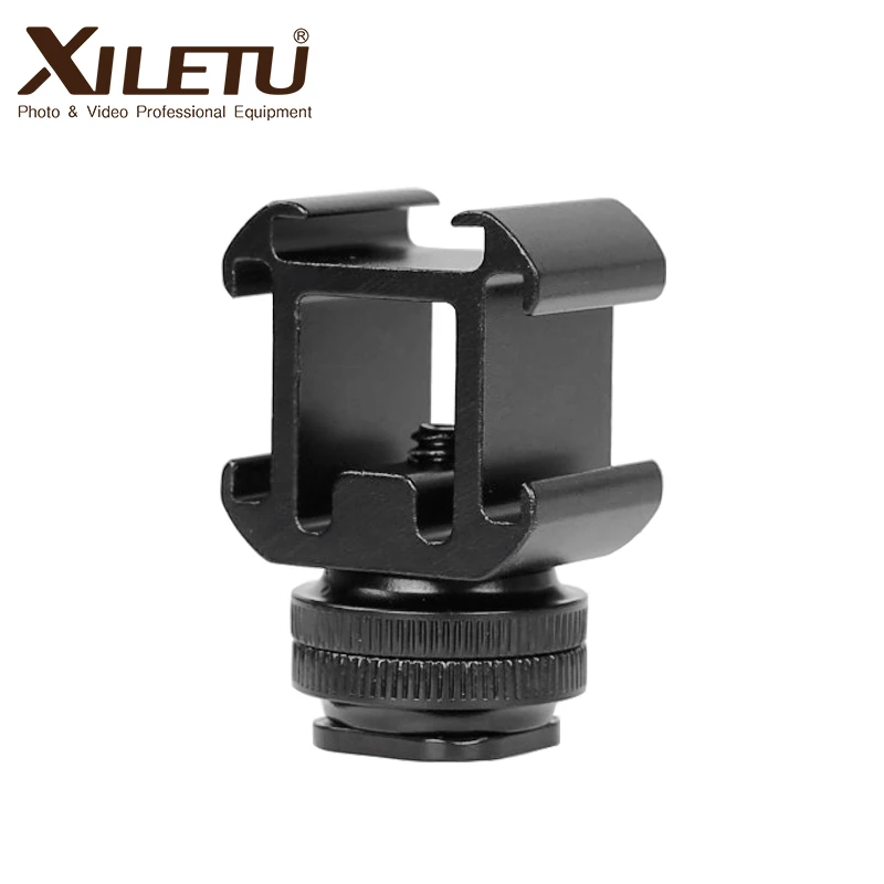 Адаптер для крепления камеры XILETU G3 Canon Nikon Pentax DSLR Camera s микрофона светодиодный
