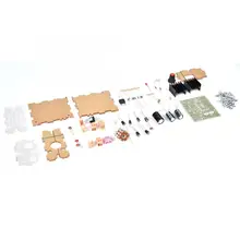 TDA2030A 15Wx2 Dual Channel Power Amplifier Board DIY Kit AC/DC Power Voltage with Housing Audio Amplifier Board