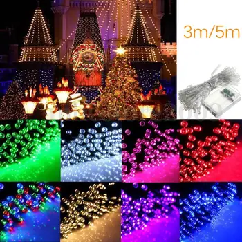 

5m 40LED Bulb 3AA Battery Operated String Light For Outdoor Wedding Party