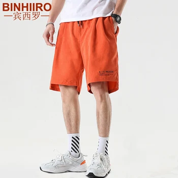 

Plus Size Men's Casual Shorts Summer Breathable Lrregular Solid Color Knee Length Pants 2020 New Fashion Sports Shorts men M-8XL