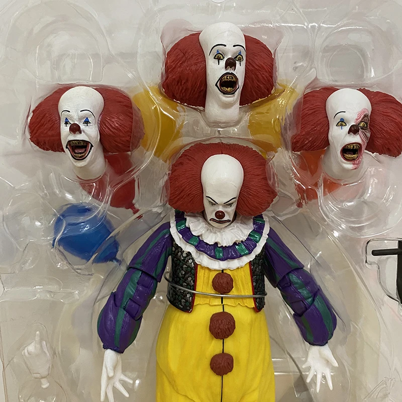 Фигурка клоуна NECA IT Pennywise фигурка Джокера Стивена Кинга It игрушки подарок на